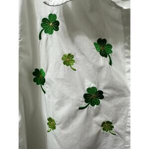 Rare Vintage Christopher Radko by BellePointe XL St. Patrick Leprechaun Clover